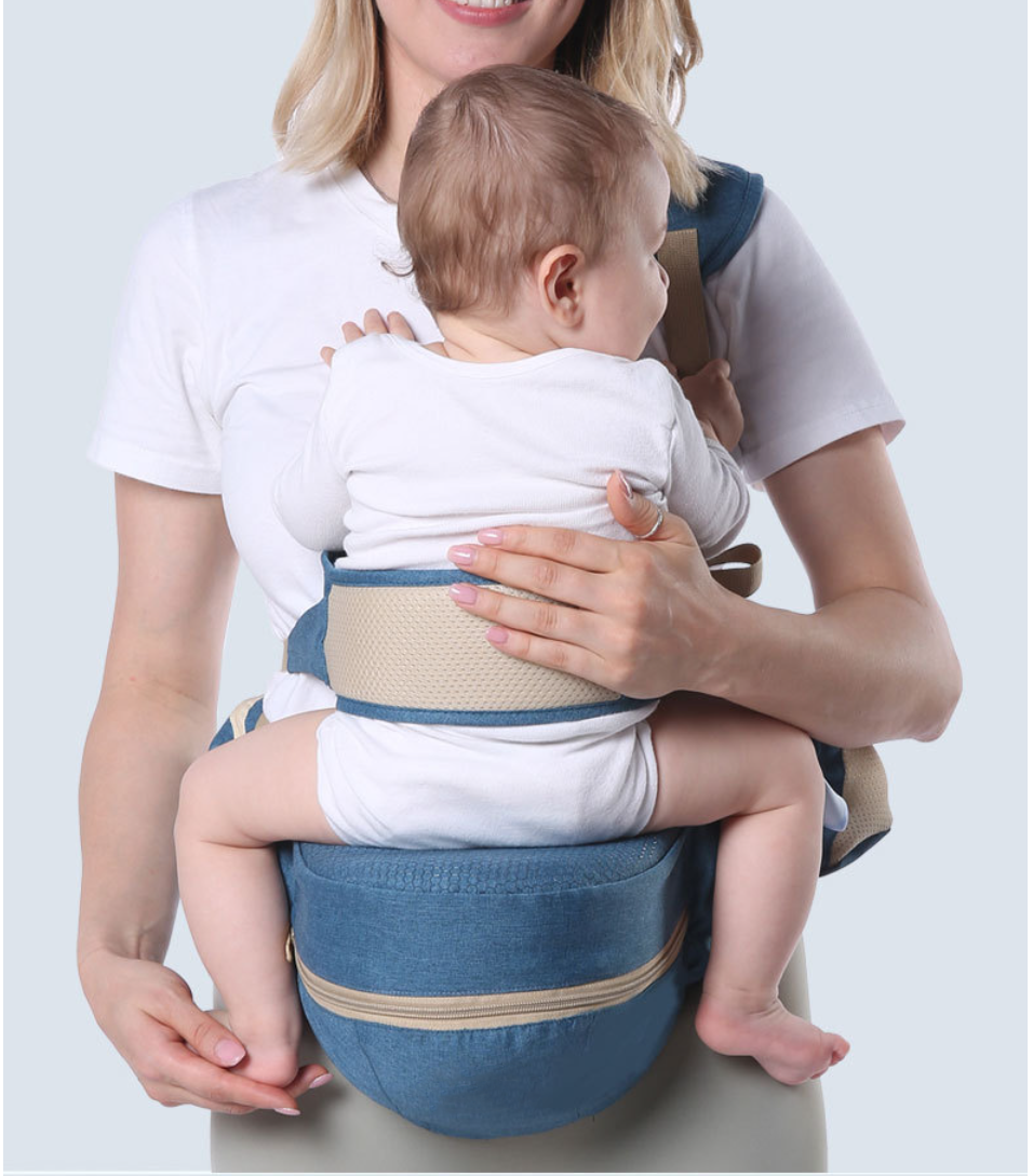 Rockabye Baby Hip Seat Carrier with Chest & PADDED Shoulder Strap