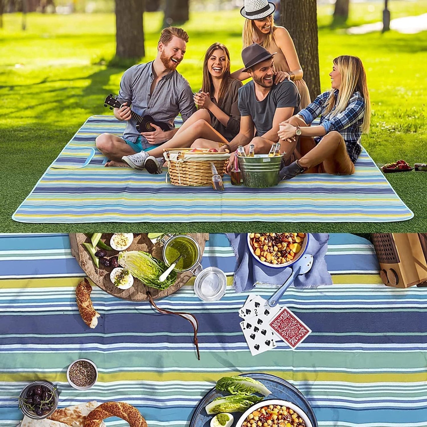 PIRA Foldable Beach/ Picnic Blanket